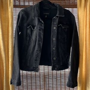 Small banana republic black denim jacket